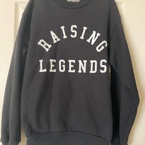 Ford + Wyatt Black Women's Crewneck Sweatshirt